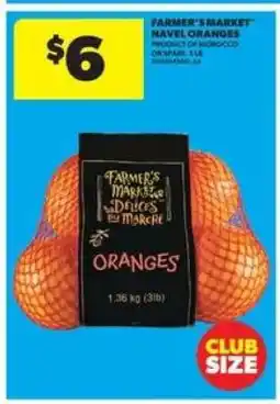 Real Canadian Superstore FARMER'S MARKET NAVEL ORANGES offer
