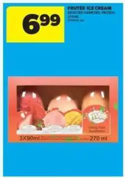 Real Canadian Superstore FRUTEE ICE CREAM offer