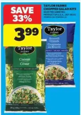 Real Canadian Superstore Taylor Farms Chopped Salad Kits offer