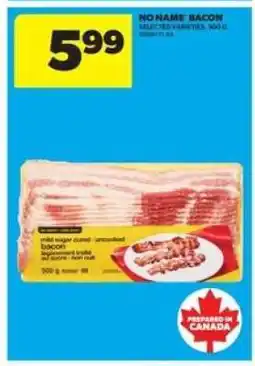 Real Canadian Superstore NO NAME BACON offer