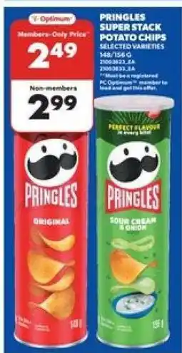 Real Canadian Superstore PRINGLES SUPER STACK POTATO CHIPS offer