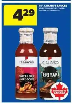 Real Canadian Superstore P.F Chang's Sauces offer