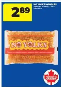 Real Canadian Superstore NO YOLKS NOODLES offer