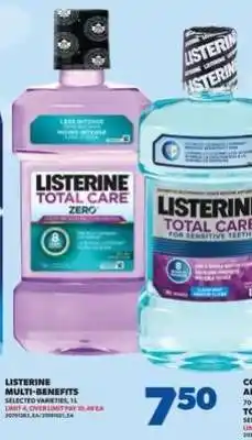 Real Canadian Superstore Listerine Multi-Benefits offer