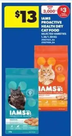 Real Canadian Superstore IAMS Proactive Health Dry Cat Food offer