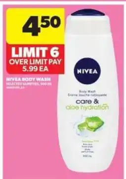 Real Canadian Superstore Nivea Body Wash offer