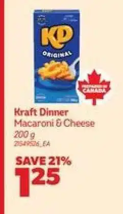 Real Canadian Superstore Kraft Dinner Macaroni & Cheese offer