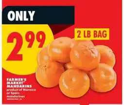 No Frills FARMER'S MARKET MANDARINS offer