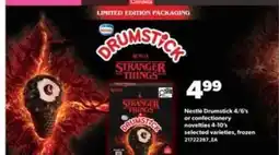 Real Canadian Superstore Nestlé Drumstick Stranger Things offer