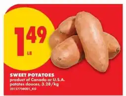 No Frills SWEET POTATOES offer