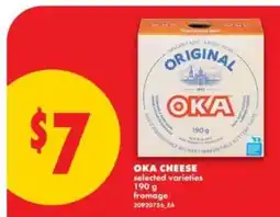 No Frills OKA CHEESE offer