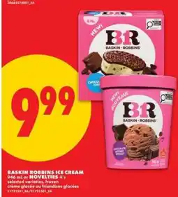 No Frills Baskin Robbins Ice Cream offer