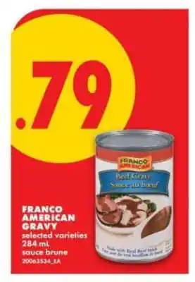 No Frills Franco-American Gravy offer