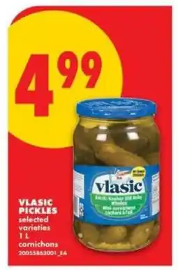 No Frills VLASIC PICKLES offer