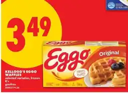 No Frills KELLOGG’S EGGO WAFFLES offer
