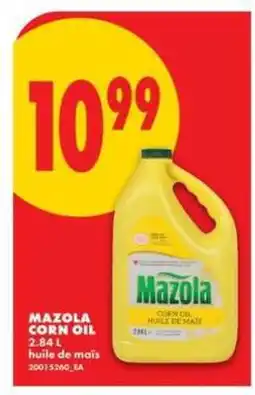 No Frills Mazola Corn Oil offer