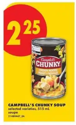 No Frills Campbell's Chunky Soup offer