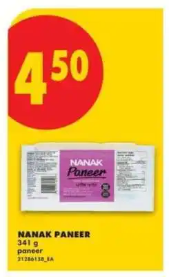 No Frills Nanak Paneer offer