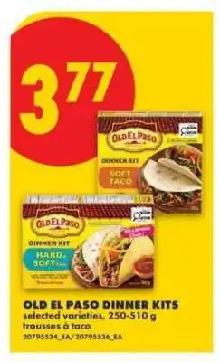 No Frills Old El Paso Dinner Kits offer