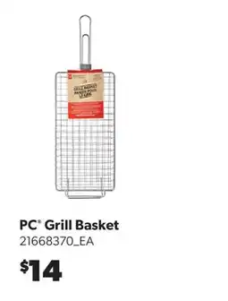 Real Canadian Superstore PC GRILL BASKET offer