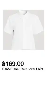 Holt Renfrew FRAME The Seersucker Shirt offer