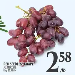 Al Premium Food Mart RED SEEDLESS GRAPE offer