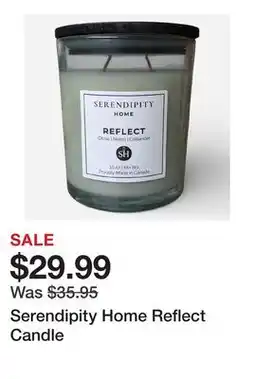TSC Stores Serendipity Home Reflect Candle offer