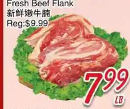 Foody Mart Fresh Beef Flank offer