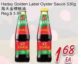 Foody Mart Haday Golden Label Oyster Sauce offer