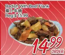 Foody Mart Radish With Beef Flank offer
