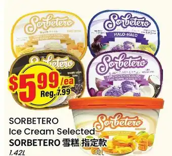 Btrust Supermarket SORBETERO Ice Cream Selected offer