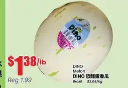 Btrust Supermarket DINO Melon offer