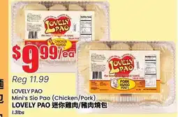 Btrust Supermarket LOVELY PAO Mini's Sio Pao (Chicken/Pork) offer