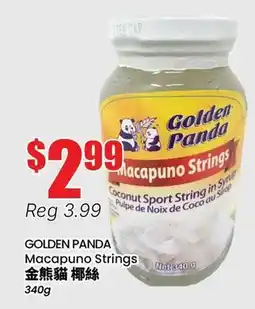 Btrust Supermarket GOLDEN PANDA Macapuno Strings offer
