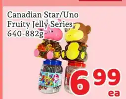 Fresh Value Canadian Star/Uno Fruity Jelly Series offer