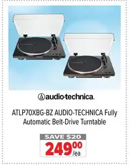 2001 Audio Video ATLP70XBTBG-BZ AUDIO-TECHNICA Fully Automatic Belt-Drive Turntable offer