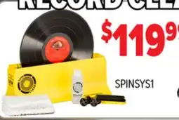 2001 Audio Video SPINSYS1 - SPIN CLEAN RECORD WASH KIT offer