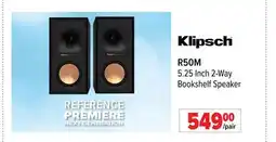 2001 Audio Video R50M Klipsch 5.25 Inch 2-Way Bookshelf Speaker offer