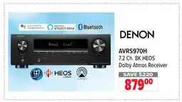 2001 Audio Video AVRS970H Denon 7.2 Ch. 8K HEOS Dolby Atmos Receiver offer