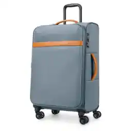 Staples Bugatti Cannes 25.50 Softside Spinner Check-in Luggage - Blue offer