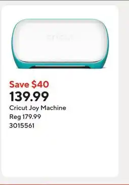Staples Cricut Joy Machine offer
