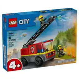 Staples LEGO City Fire Ladder Truck - 82 Pieces offer