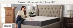 Linen Chest Beautyrest Miab Mattress-in-a-Box offer