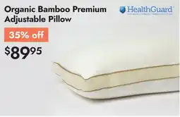 Linen Chest HealthGuard Organic Bamboo Premium Adjustable Pillow offer