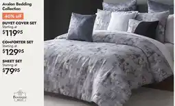 Linen Chest Avalon Bedding Collection offer