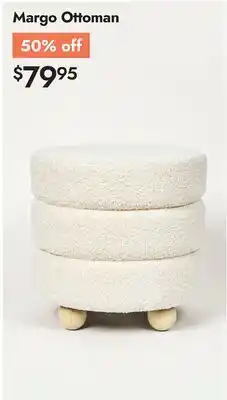 Linen Chest Margo Ottoman offer