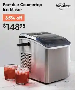 Linen Chest Koolatron Portable Countertop Ice Maker offer