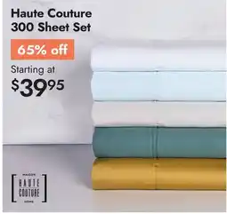 Linen Chest Haute Couture 300 Sheet Set offer