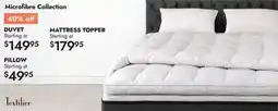 Linen Chest Textilier Pillow Microfibre Collection offer