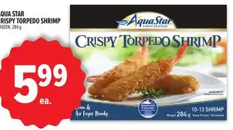 Metro AQUA STAR CRISPY TORPEDO SHRIMP offer